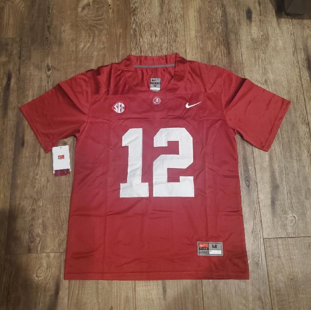 Joe Namath Alabama Tide Throwback Crimson Mens New Stitched